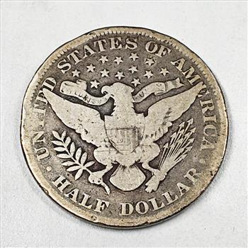 1893 Silver Barber Half Dollar