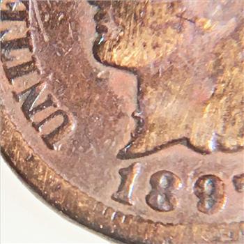 1897 Indian head Cent (