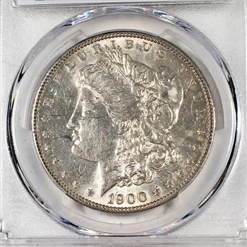 1900 Morgan Silver Dollar*Graded AU55 by PCGS