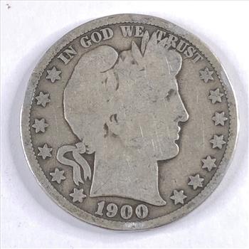 1900-O Silver Barber Half Dollar*Struck at New Orleans