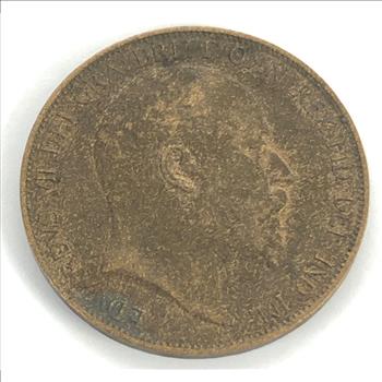 1902 Great Britain Edward VII One Penny