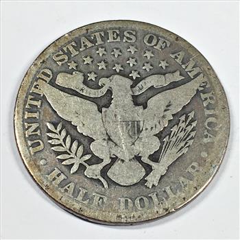 1902 Silver Barber Half Dollar*Struck in New Orleans