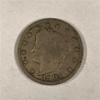 1904 Liberty Head V Nickel