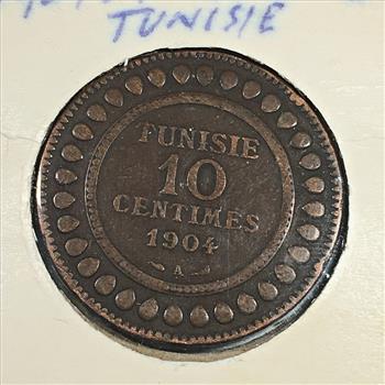 1904 Tunisia 10 Centimes