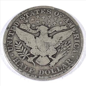1906 Silver Barber Half Dollar