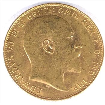 1908 British Gold Sovereign