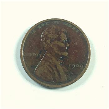 1909 Lincoln Head Wheat Cent*First Year of Issue