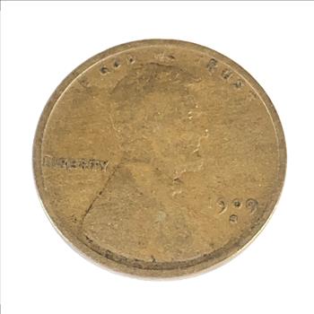 1909-S Lincoln Head Wheat Cent