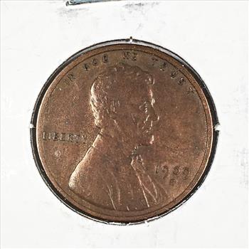 1909-S VDB Lincoln Head Wheat Cent*Only Year VDB was Issued