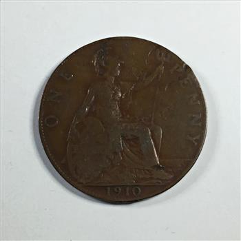 1910 Great Britain One Penny
