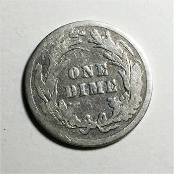1914 Silver Barber Dime