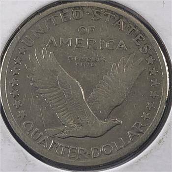 1917 Type 1 Standing Liberty Silver Quarter *Nice Details Pre-Chian Mail
