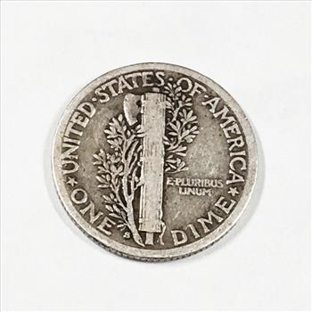 1917-S Silver Mercury Head Dime