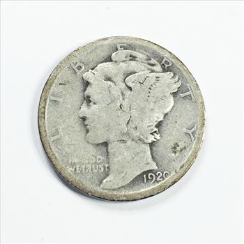 1920 Silver Mercury Head Dime