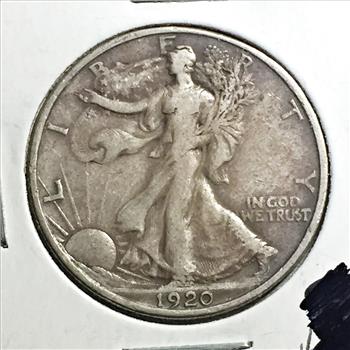 1920 Silver Walking Liberty Half Dollar