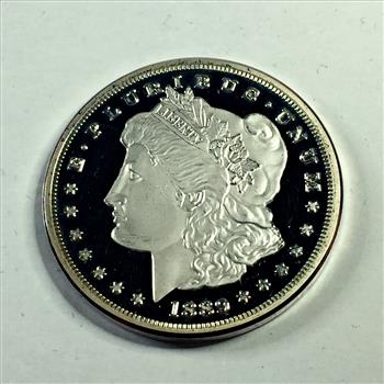 1921 Silver Layered Peace Dollar Tribute Proof