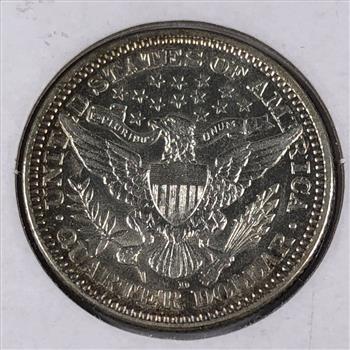 1926 Denver Minted Silver Barber Quarter Type Coin *High Grade