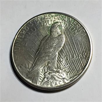 1927-S Peace Silver Dollar