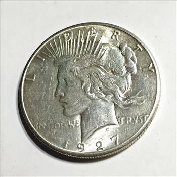 1927-S Peace Silver Dollar