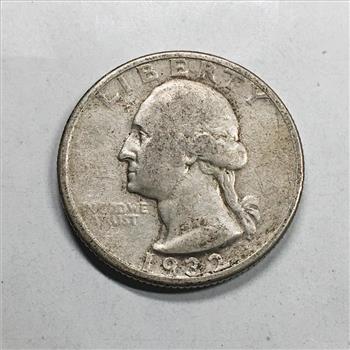 1932 Silver Washington Quarter
