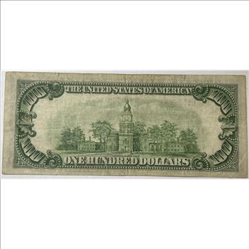 1934 $100 Federal Reserve Note - Federal Reserve Bank of Dallas