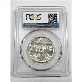 1934-D Oregon Trail Memorial Commemorative Silver 50c*Graded MS65 by PCGS