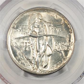 1934-D Oregon Trail Memorial Commemorative Silver 50c*Graded MS65 by PCGS