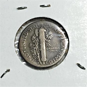 1935-S Silver Mercury Head Dime
