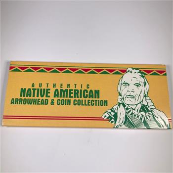 1936 Buffalo Nickel Plus Native American Arrowhead*Authentic Native American Arrowhead & Coin Collection