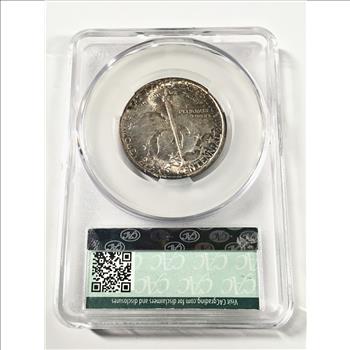 1936 Cleveland Centennial/Great Lakes Exposition Commemorative Silver Half Dollar*Graded MS65 by CAC Grading