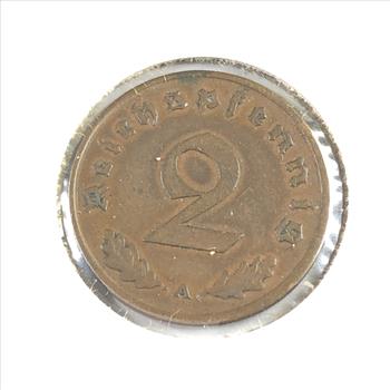 1937A Germany (Third Reich) 2 Reichspfennig