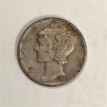 1938 Silver Mercury Dime *Complete your Set
