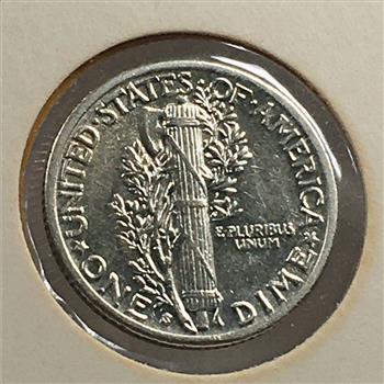 1938-S Silver Mercury Head Dime