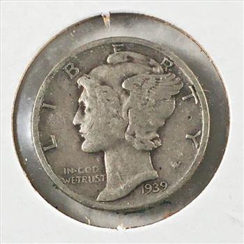 1939 Silver Mercury Head Dime