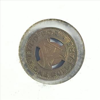 1940 Transit Token*Austin Transit Company*Good For One Full Fare