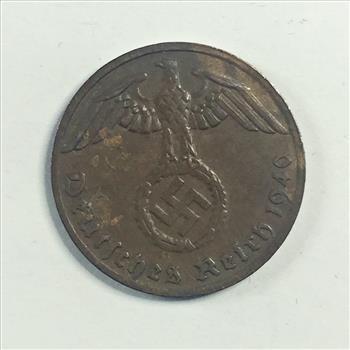 1940P WWII Era German Pfennig*High Grade