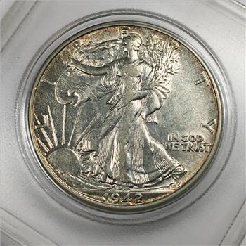 1942 Silver Walking Liberty Half Dollar*Higher Grade