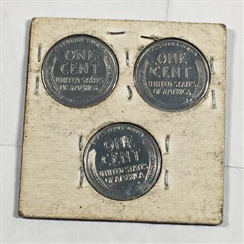 1943-P, D & S Steel Wartime Lincoln Head Wheat Cent