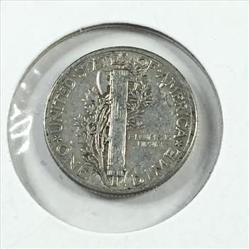 1945 Silver Mercury Head Dime