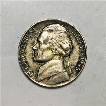 1945-P Silver Wartime Jefferson Nickel