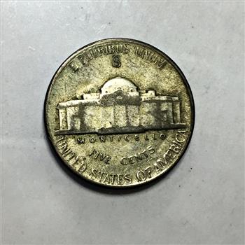 1945-S Silver Wartime Jefferson Nickel