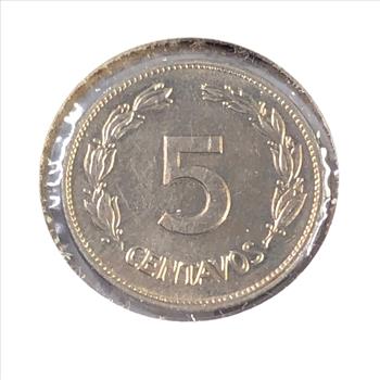 1946 Ecuador 5 Centavos*High Grade