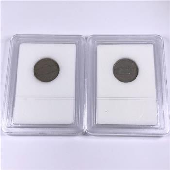 1954 and 1940 Jefferson Nickels*In Custom Holders