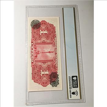 1954 Mexico 1 Peso - Series DW-EF Banknote*Graded Gem Unc 66 PPQ by PCGS