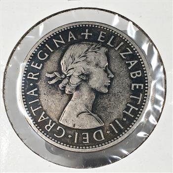 1956 Great Britain Silver Half Crown