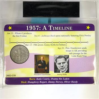 1957 Silver Roosevelt Dime