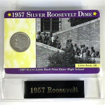 1957 Silver Roosevelt Dime