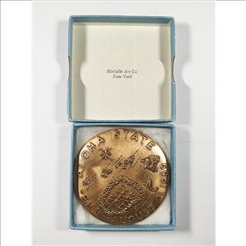 1959 State of Hawaii Bronze Medallion*2.5