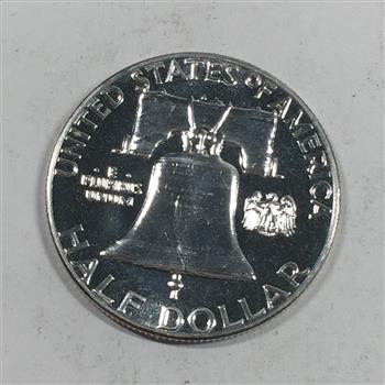 1963 Silver Proof Franklin Half Dollar*DCAM