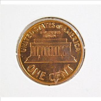 1964 Lincoln Head Cent*Brilliant Uncirculated with Counter Stamp of Smoking Cigar